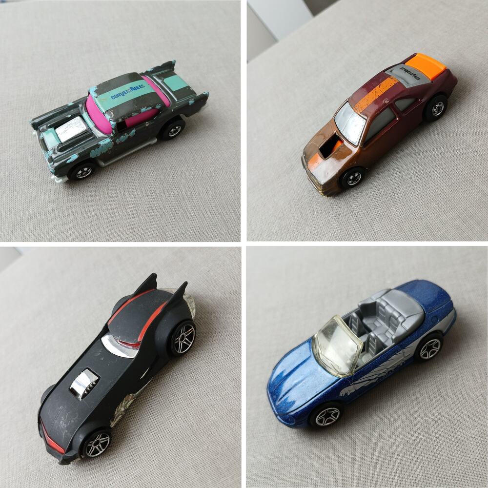 vintage lot 15 diecast toy cars Hot Wheels Matchbox Kenner 1977 80s 90s y2k - Picture 4 of 8